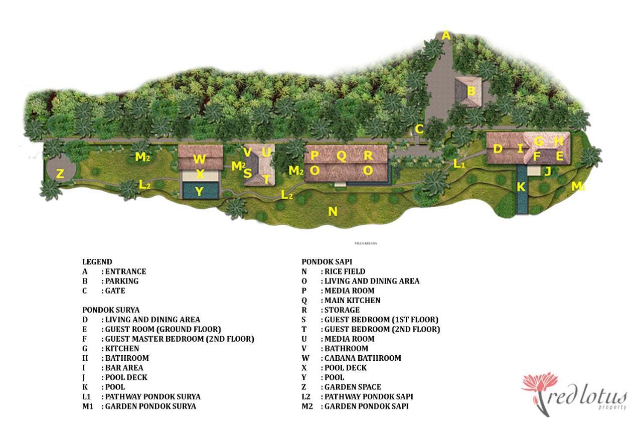 Villa Kelusa Ubud Exterior foto
